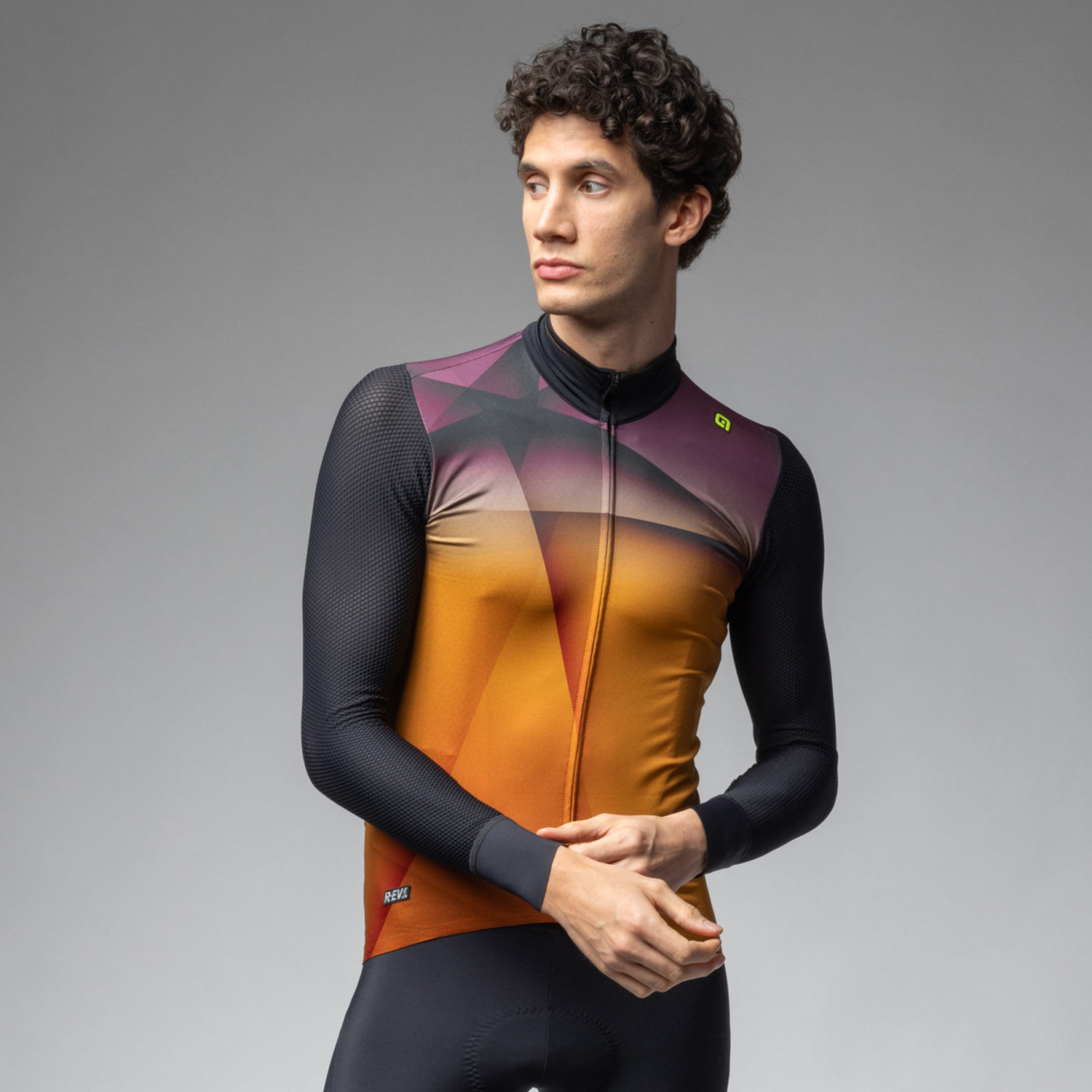 image 1 of Ale Clothing Quick R-EV1 Long Sleeved Jersey