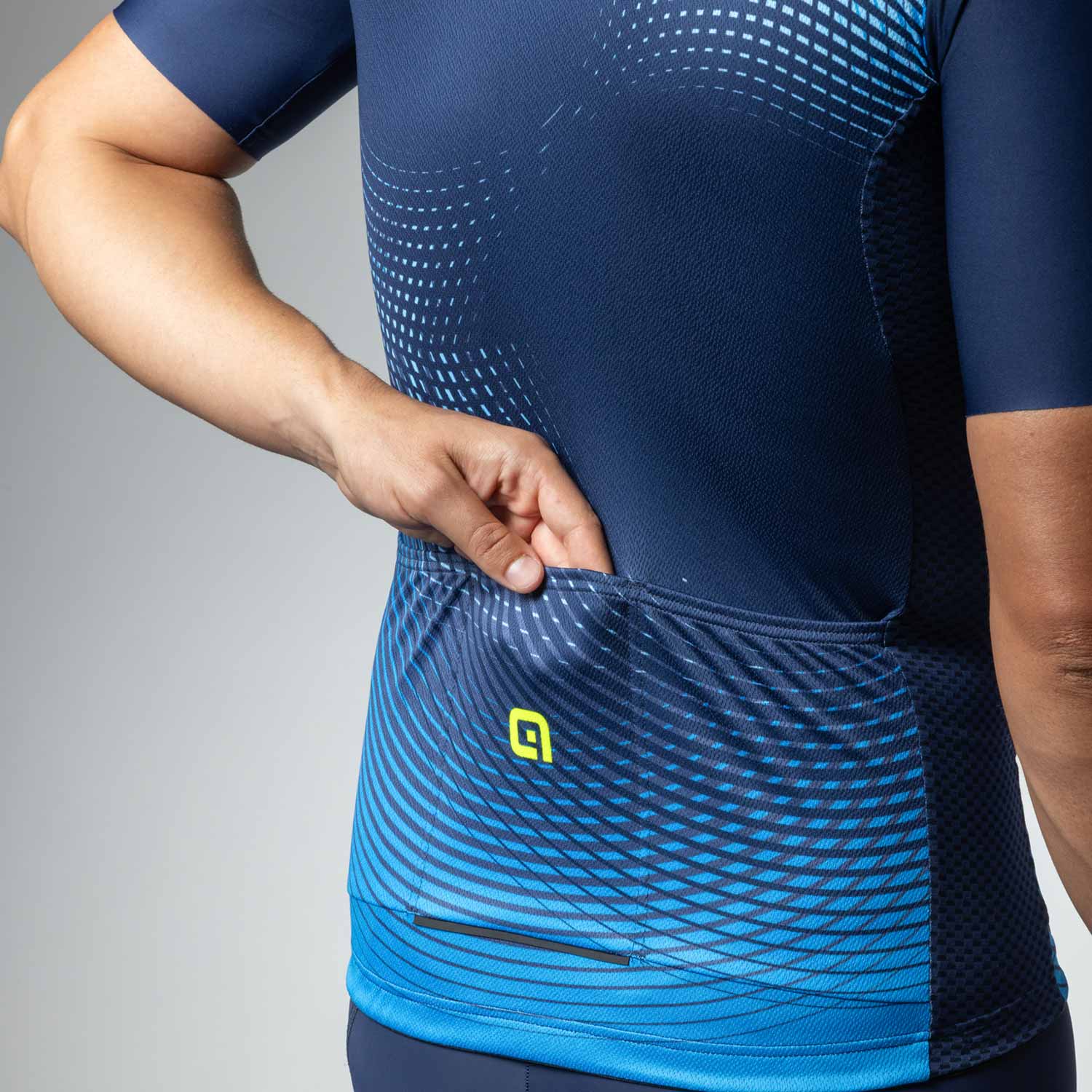 image 4 of Ale Clothing Optical Pragma Short Sleeved Jersey