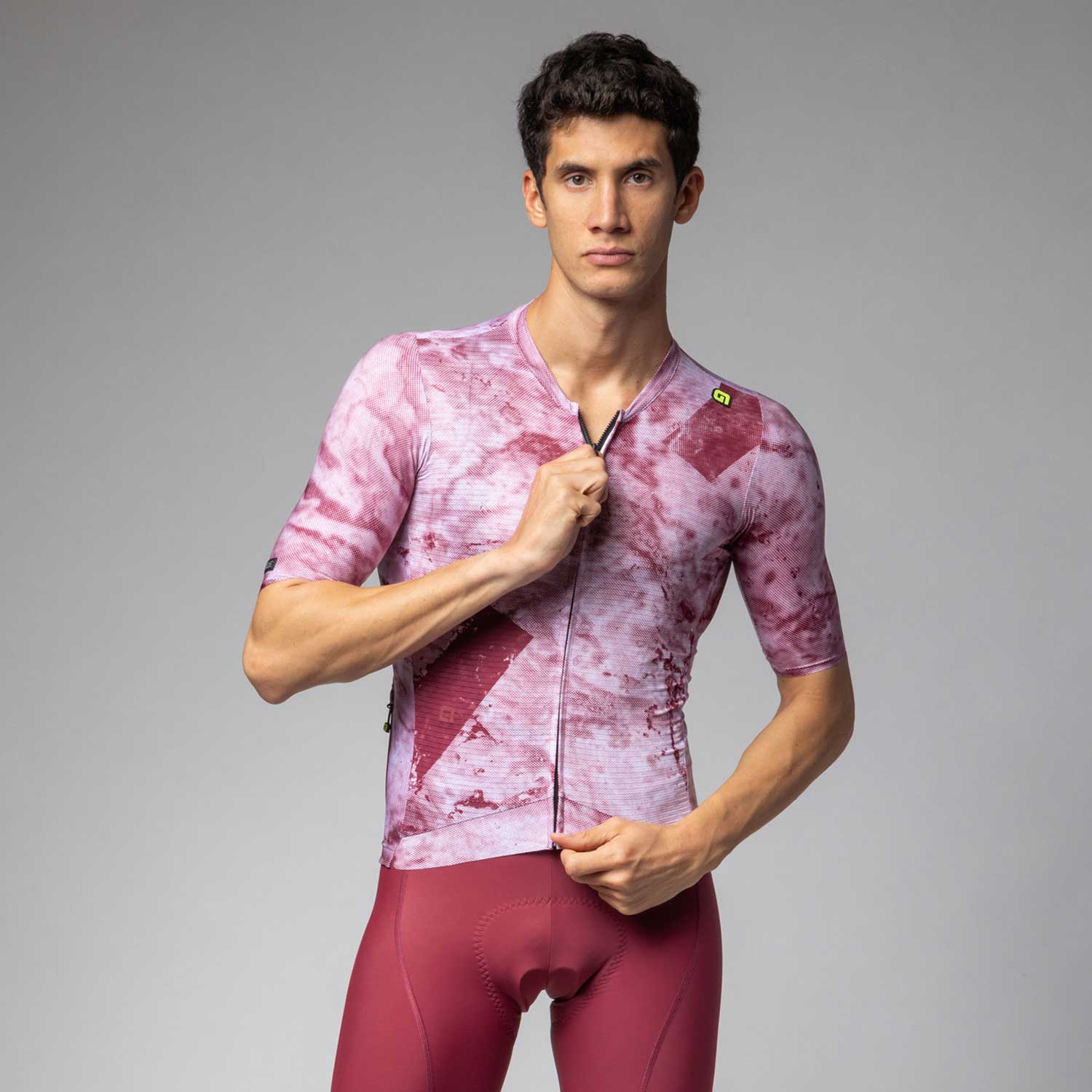 image 1 of Ale Clothing Marble PR-E Short Sleeved Jersey