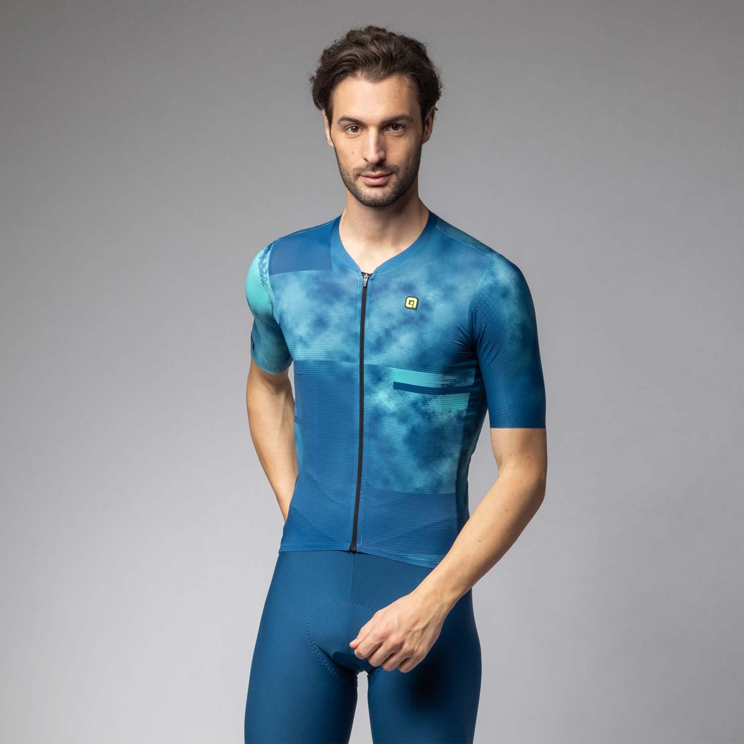 image 1 of Ale Clothing Atmosphera PR-E Short Sleeved Jersey