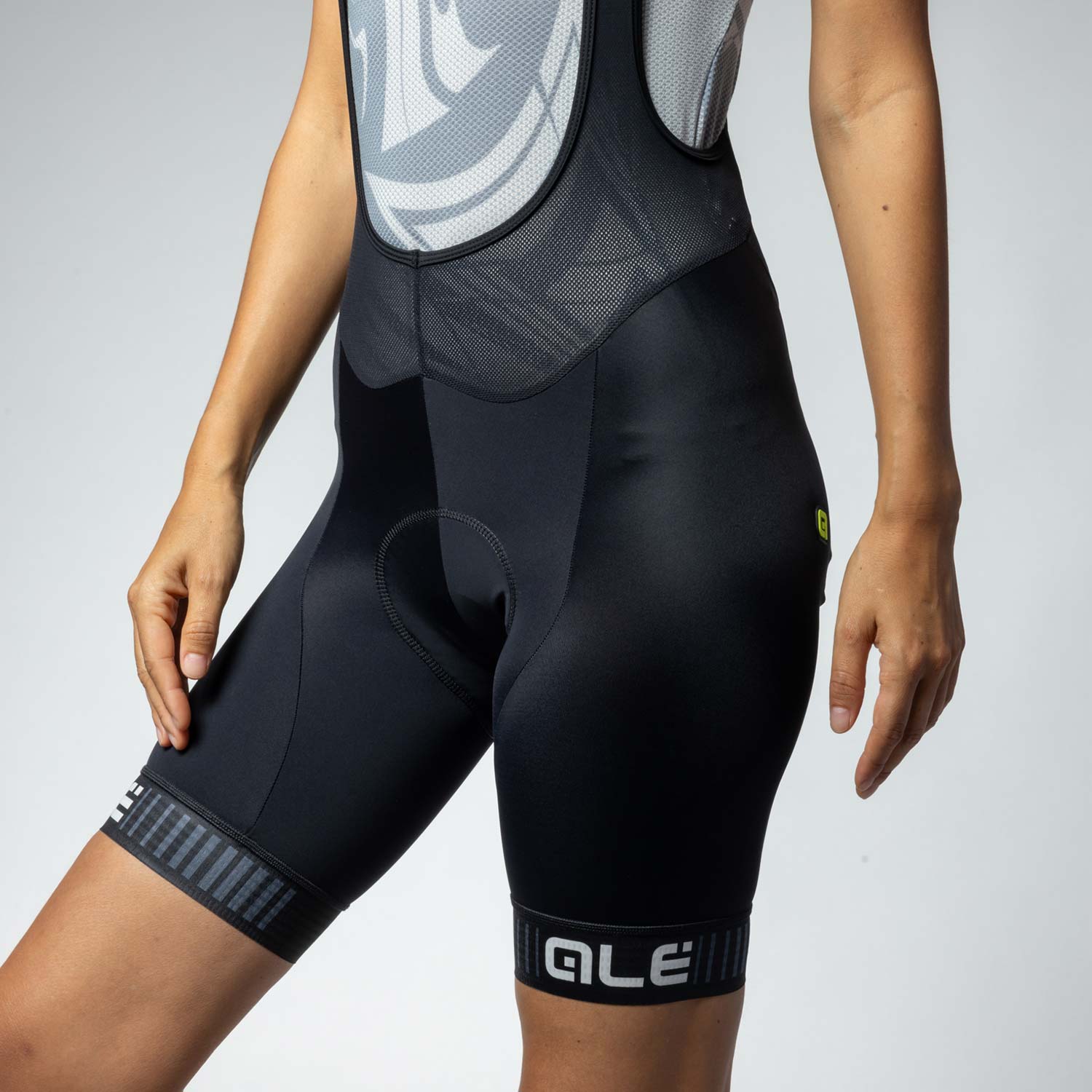 image 4 of Ale Clothing Traguardo Pragma Womens Bibshorts