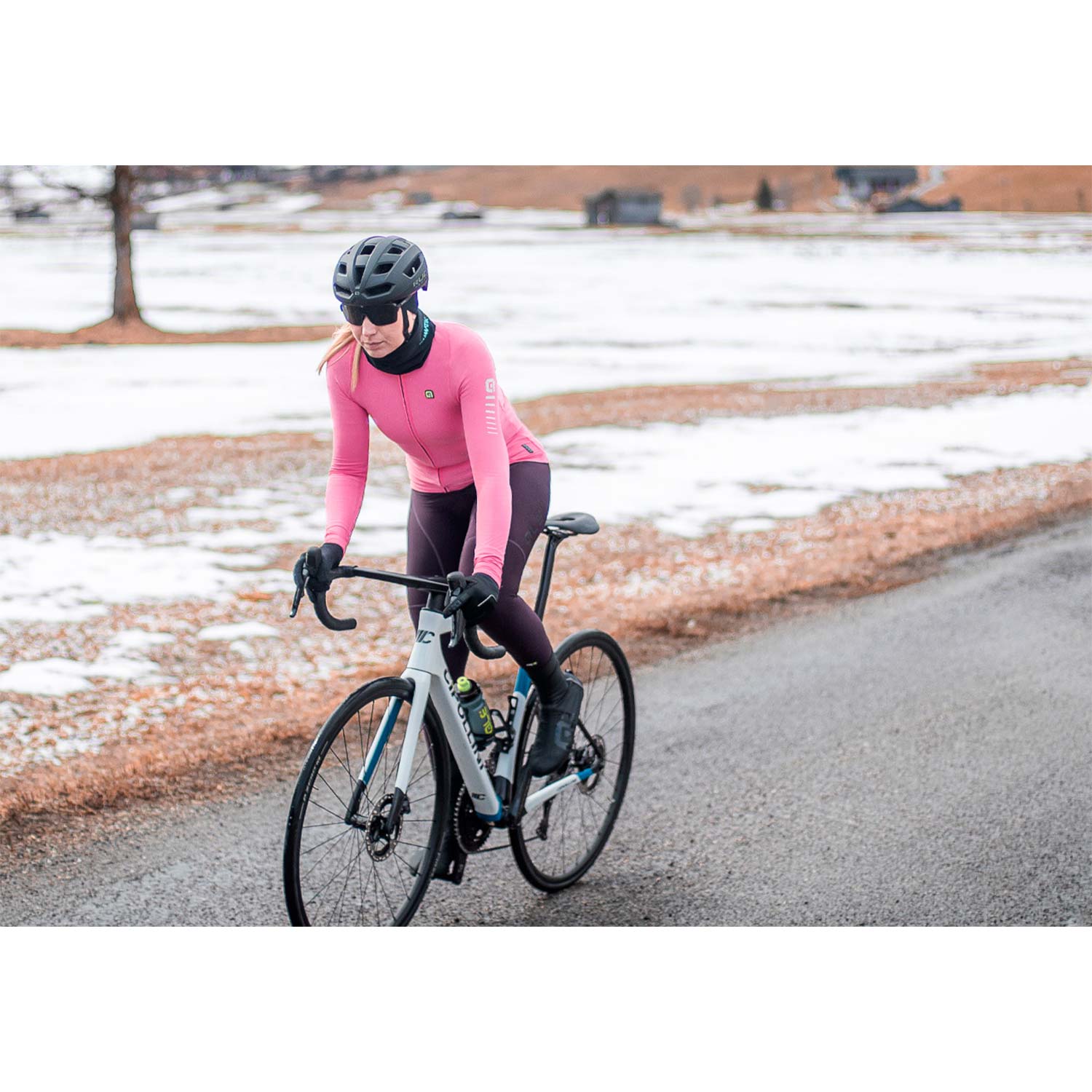 image 6 of Ale Clothing Warm Race R-EV1 Womens Long Sleeved Jersey