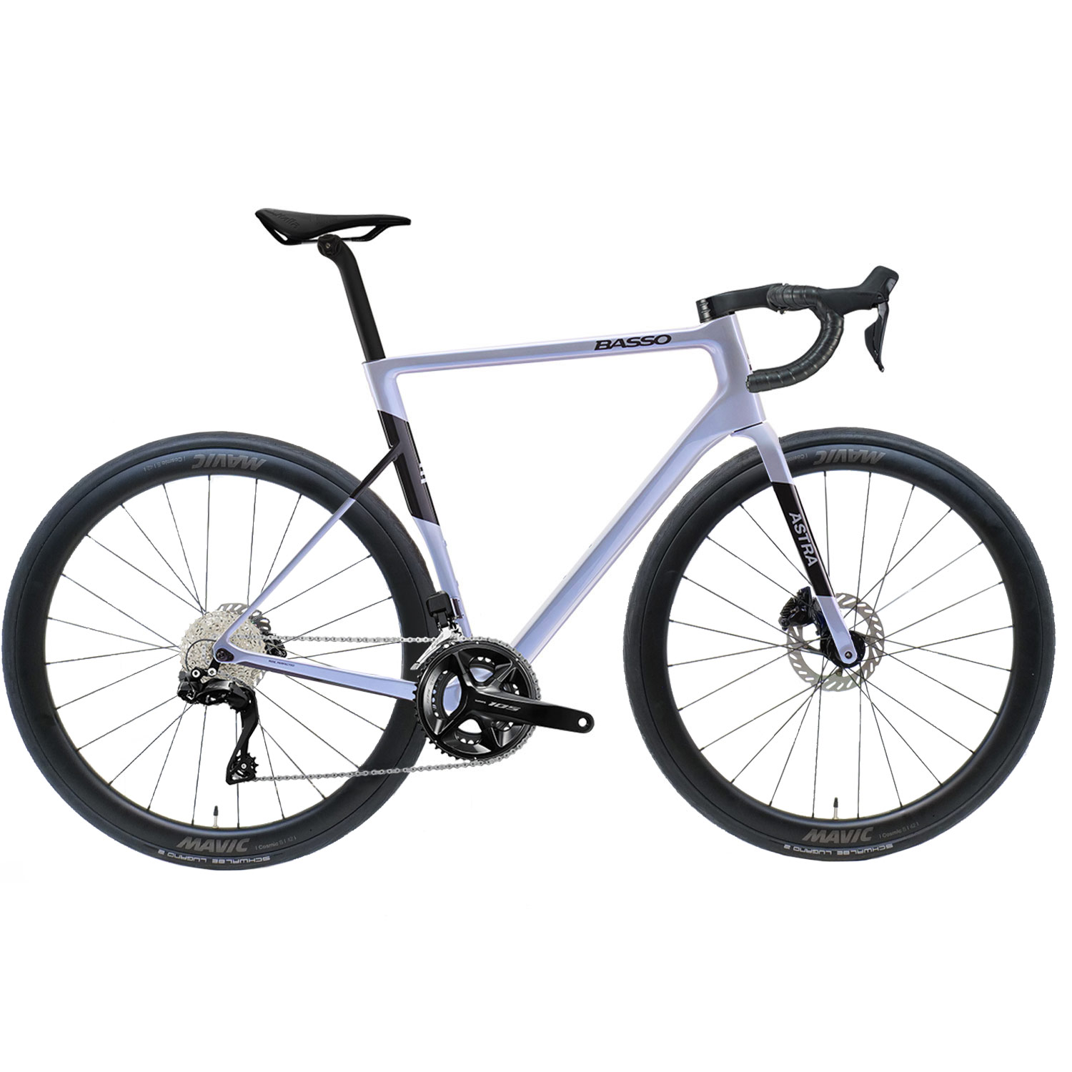 Basso Astra 105 Di2 Cosmic S – Black Opal