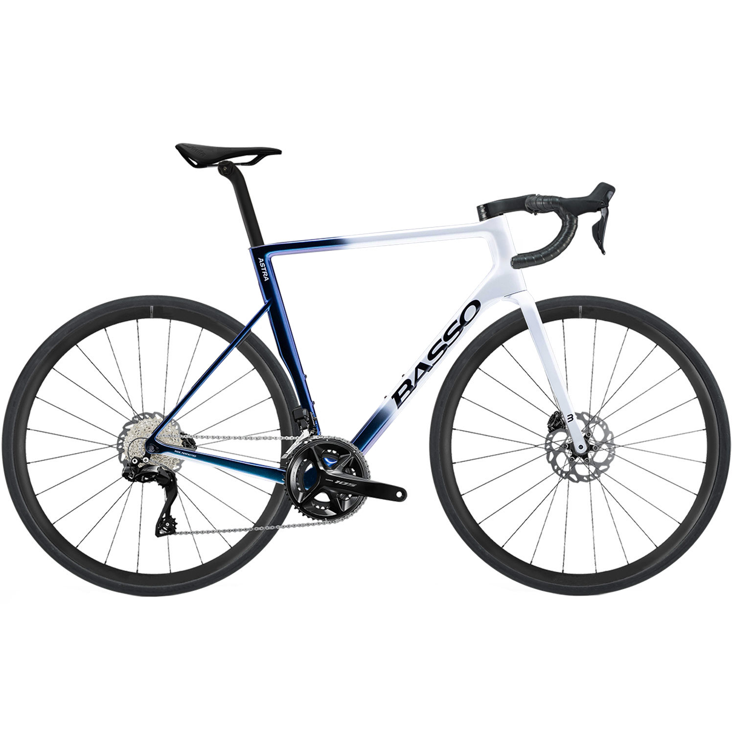 Basso Astra 105 Di2 Aksium – Polar White