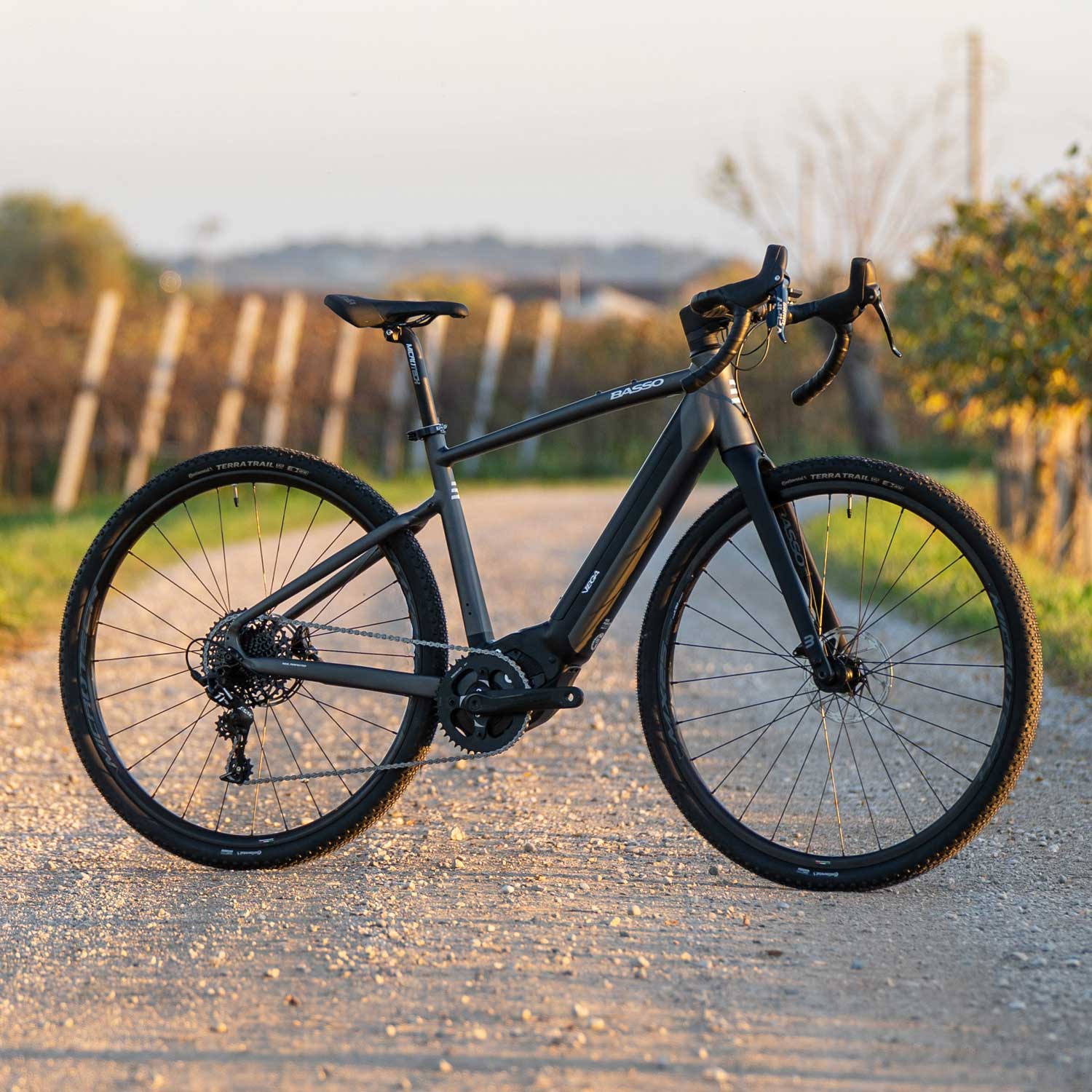 image 8 of Basso Bikes Vega Alu Gravel GRX Black E-Bike