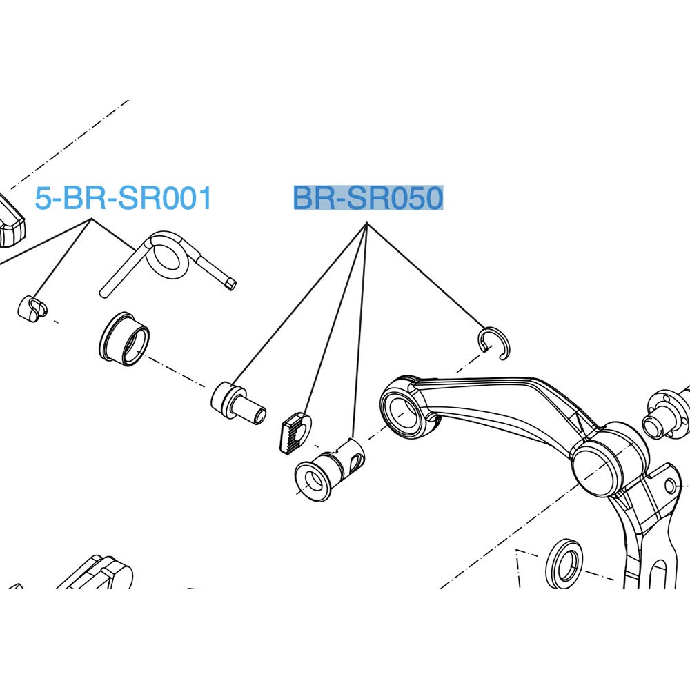image 1 of Campagnolo Cable Clamp Set