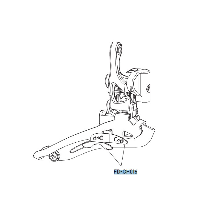 image 1 of Campagnolo Front Mech Insert