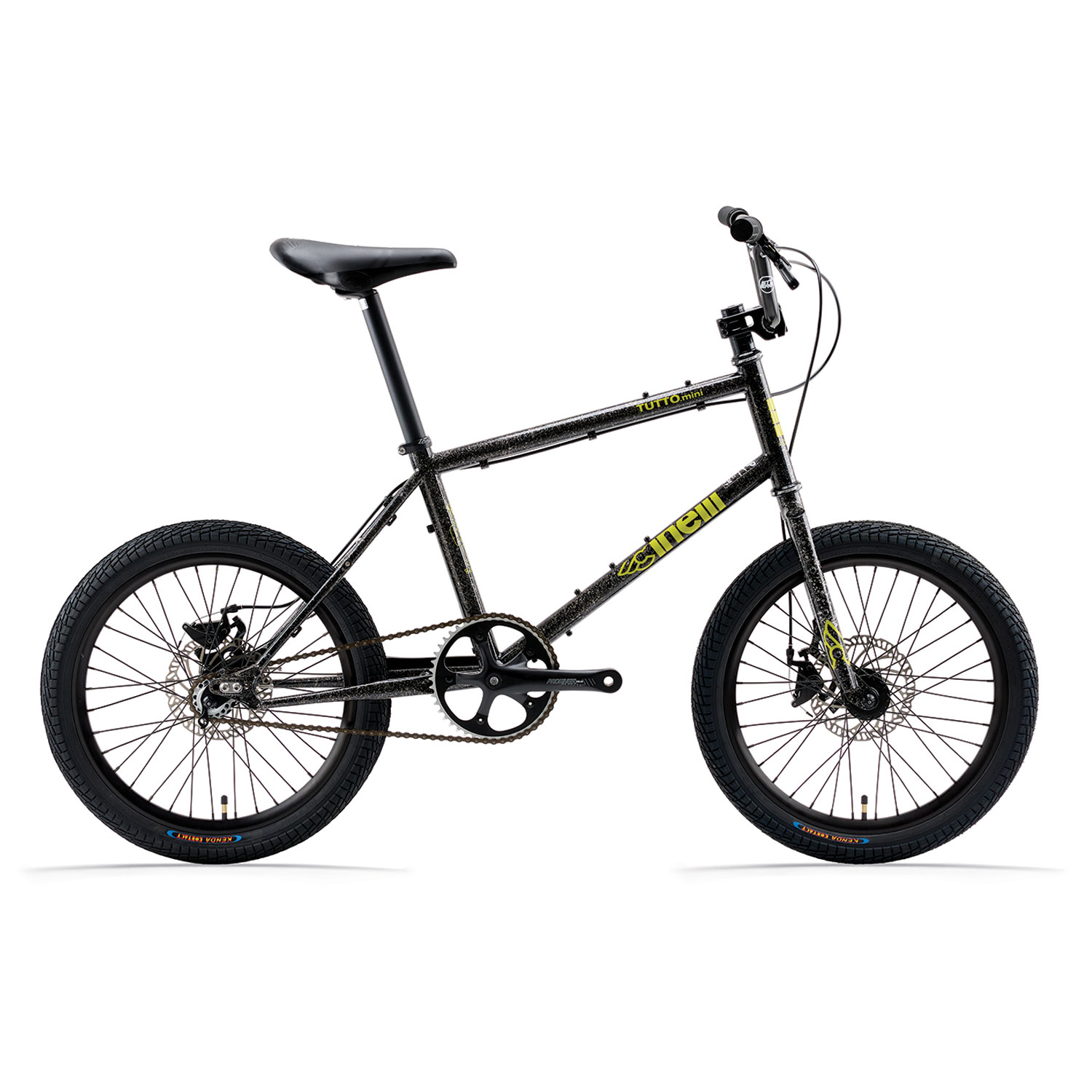 Cinelli Tutto Mini Mutant Silver Bike | Chicken Cyclekit