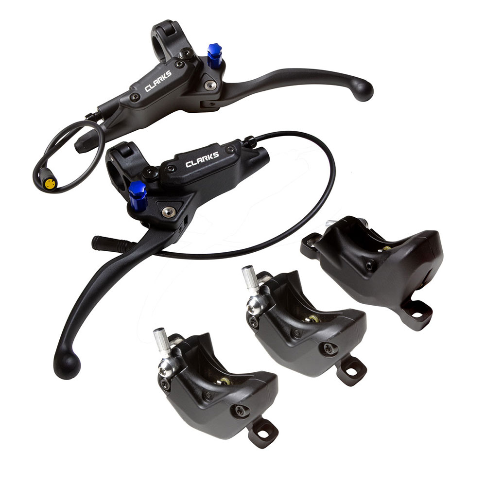 image 1 of Clarks Cargo Hydraulic Disc Brake Set 180/180mm