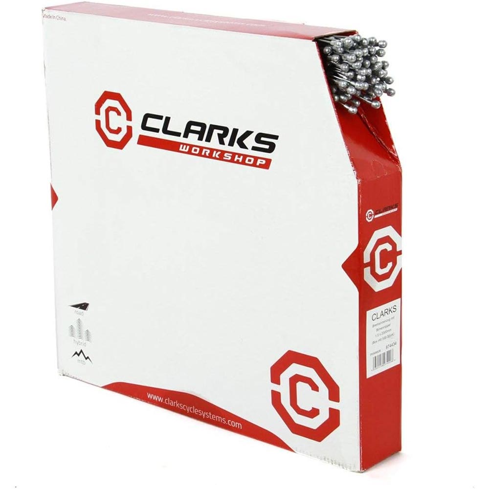 image 1 of Clarks Stainless Steel Die Drawn MTB Brake Wire (100)