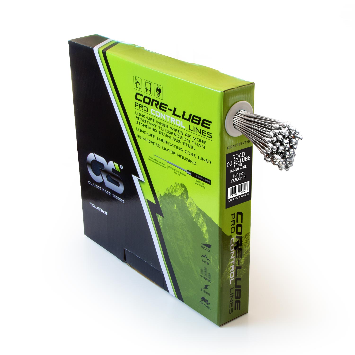 image 1 of Clarks CRS Core Lube Road Brake Wire (100)