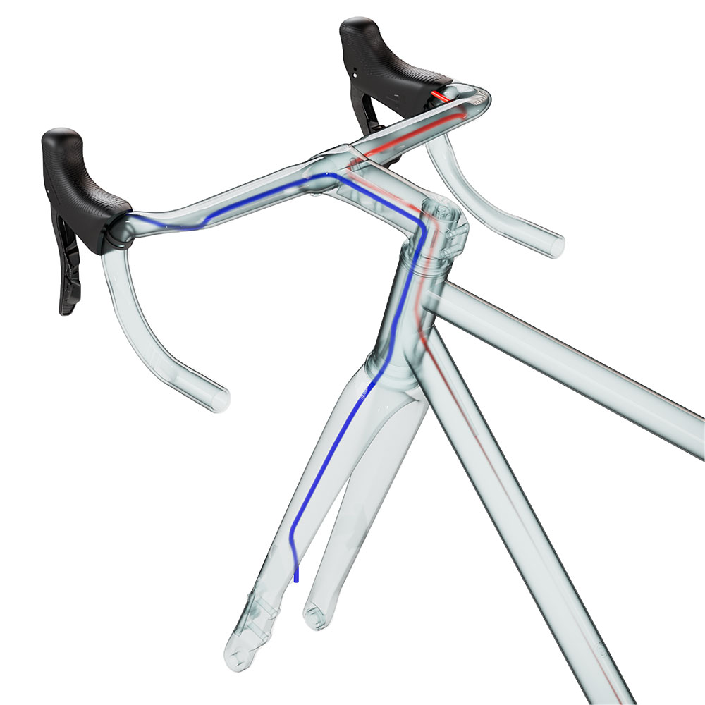 image 8 of Columbus Trittico Gravel Handlebar