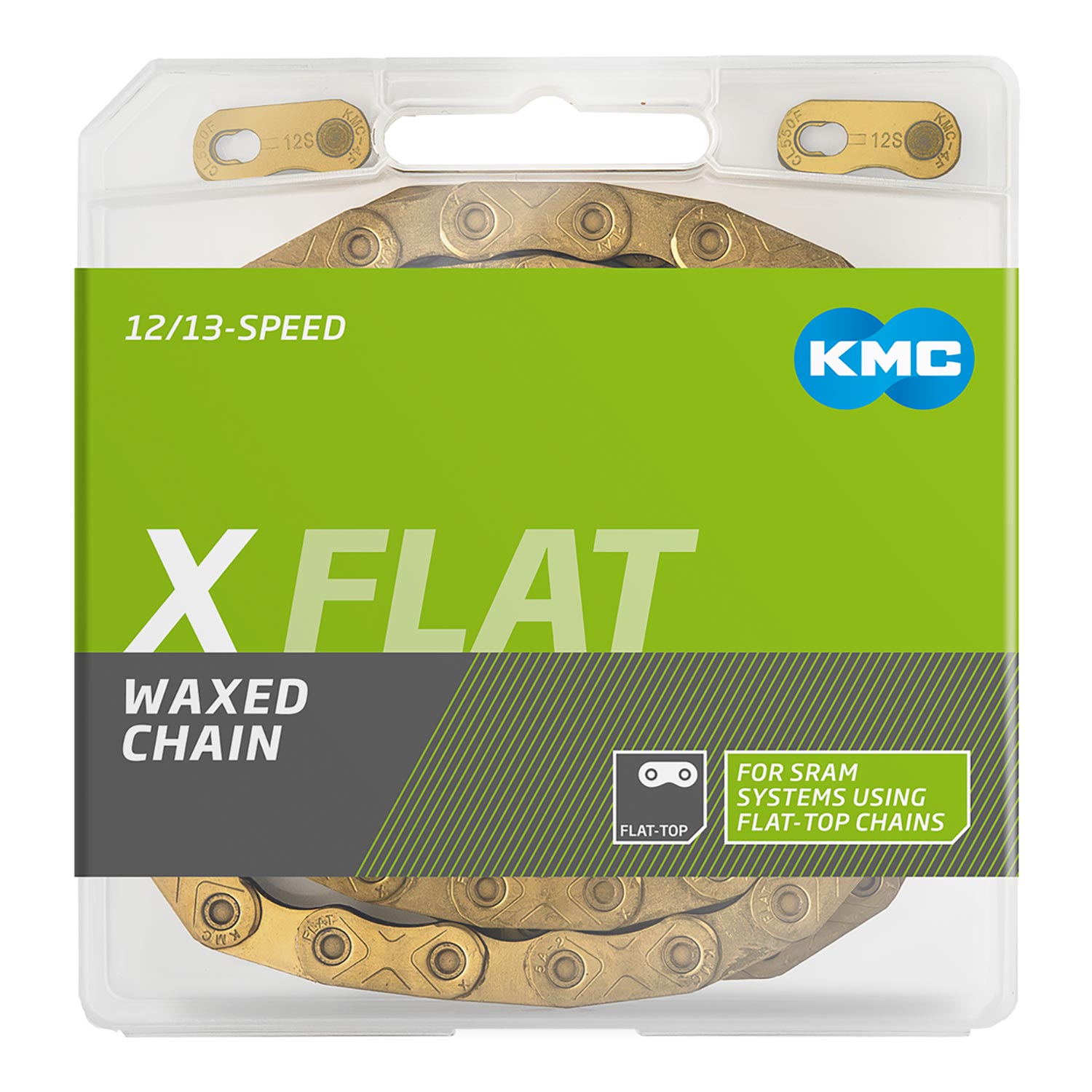 image 1 of KMC X Flat SRAM 12/13x Chain