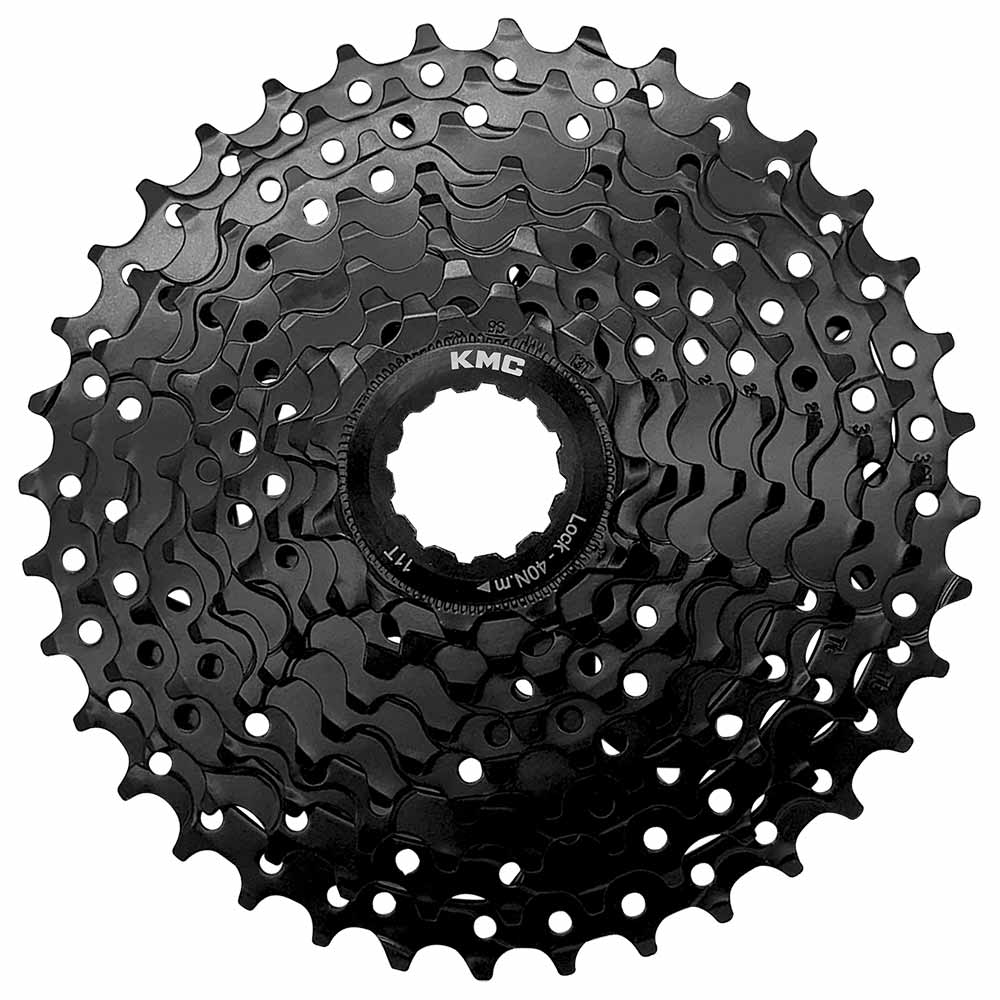 image 1 of KMC REACT X9 Black Cassette