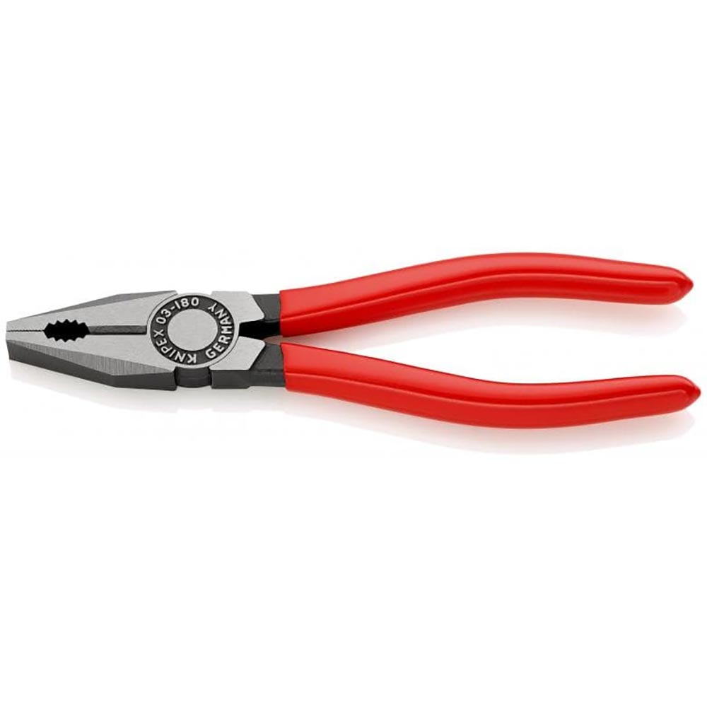 image 1 of KNIPEX 03 01 180 High Leverage Combination Pliers 180mm