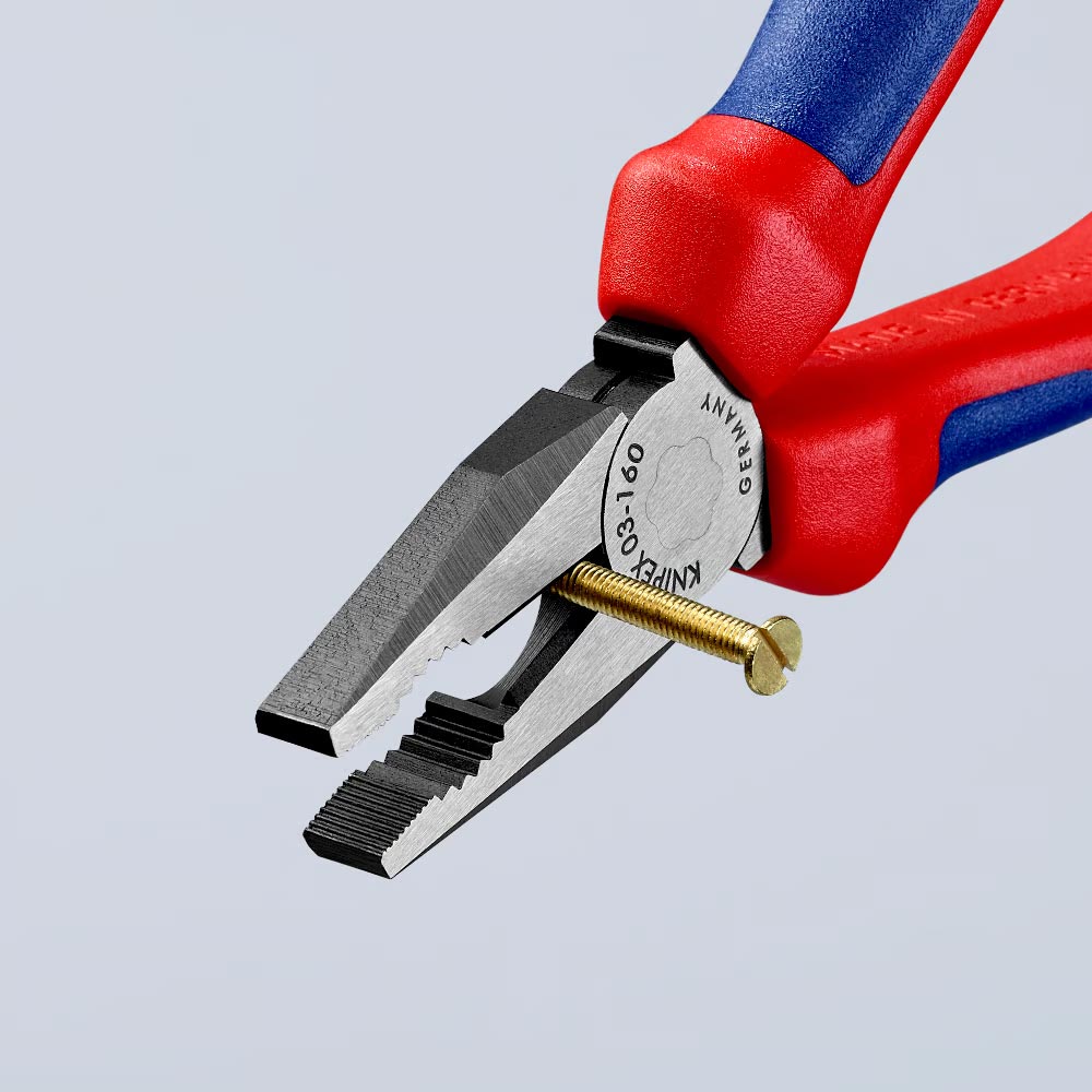 image 3 of KNIPEX 03 02 160 Combination M-Grip Pliers 160mm
