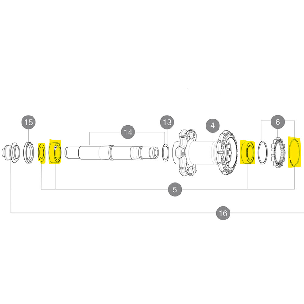 image 1 of Mavic ID360 Bearings Kit