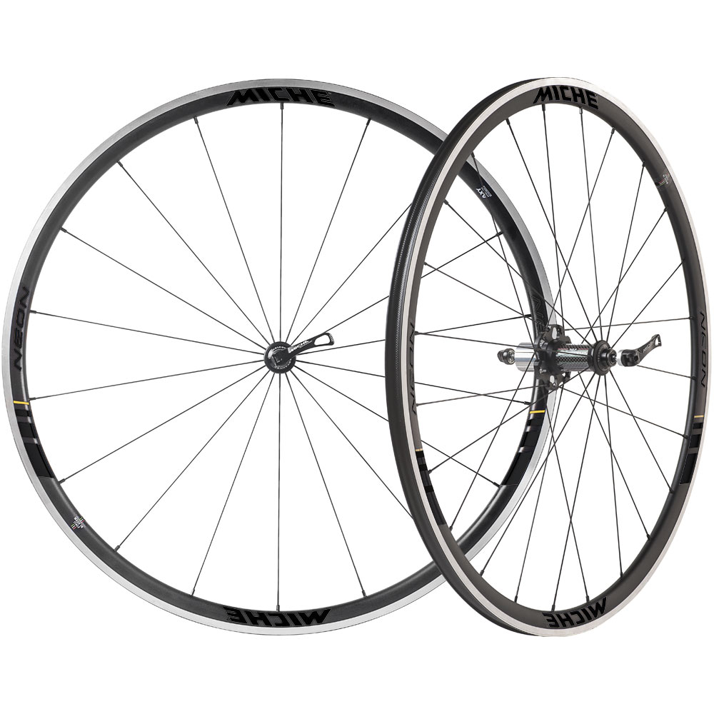 image 1 of Miche Neon Black on Black Wheels