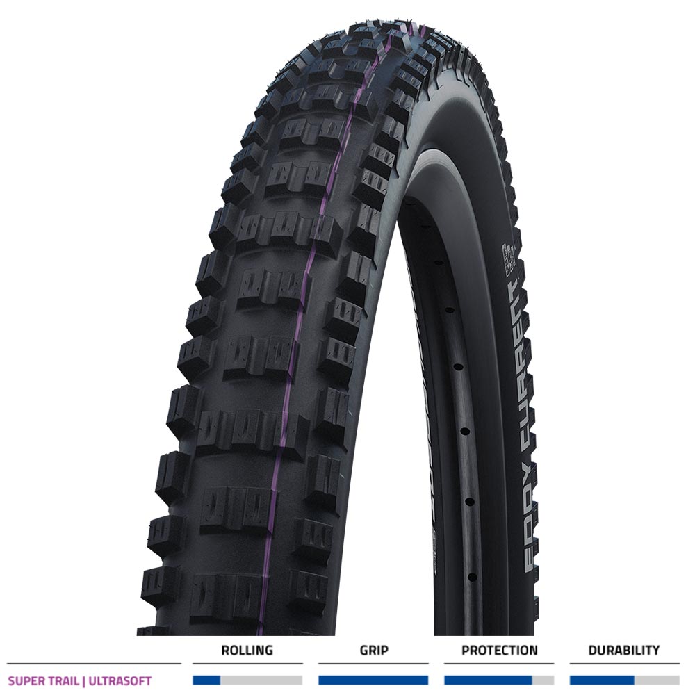 image 3 of Schwalbe Eddy Current Evo Super Trail Ultra Soft Front
