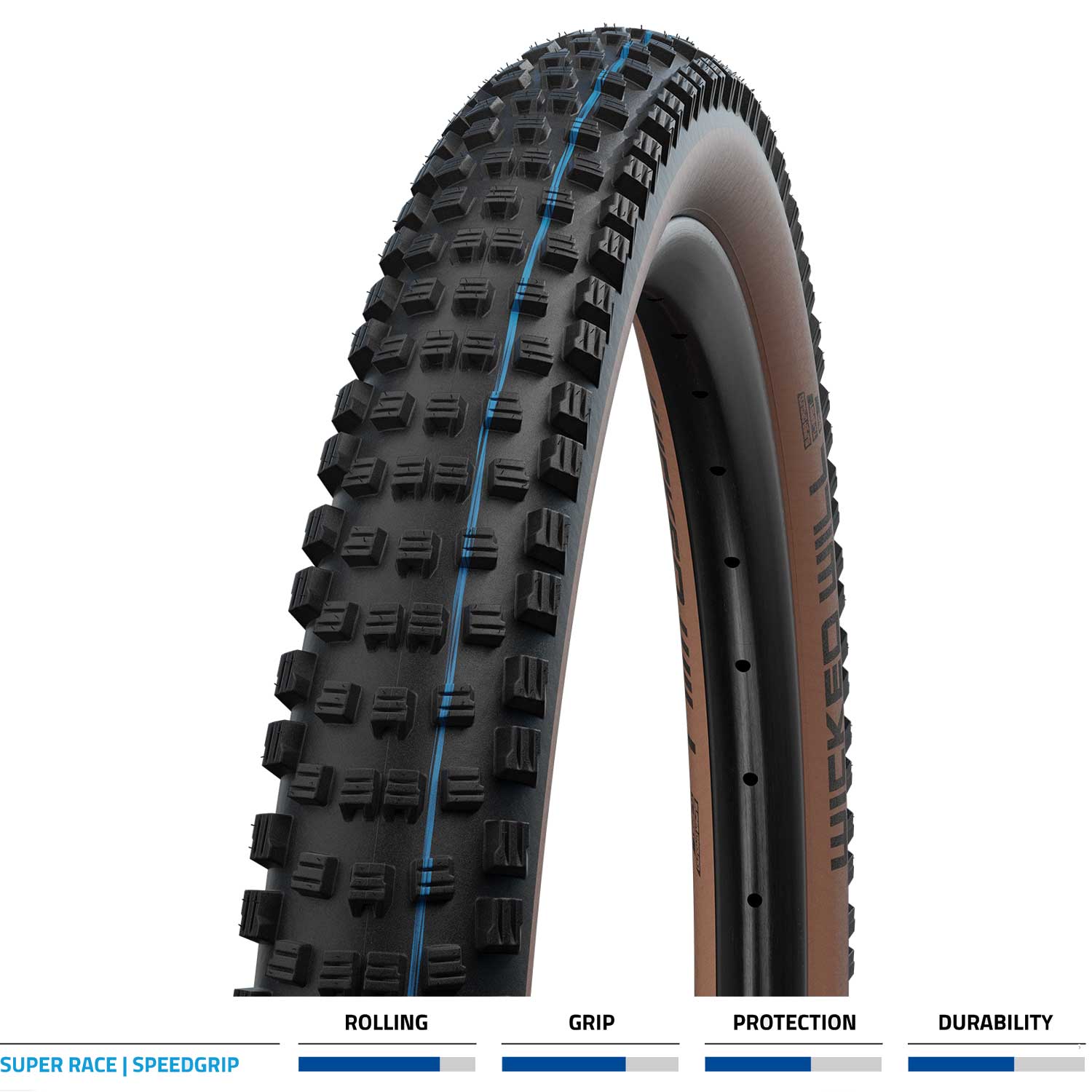 image 1 of Schwalbe Wicked Will Evo Super Race Speedgrip Folding TLE