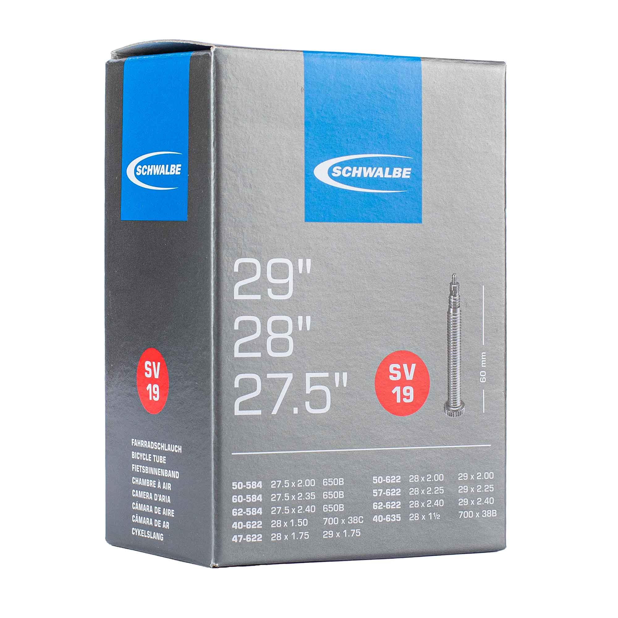 image 1 of Schwalbe SV19 27.5/29" Tubes