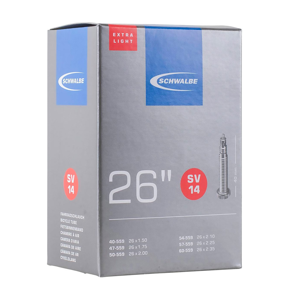 image 1 of Schwalbe SV14 Extra Light 26" Tubes