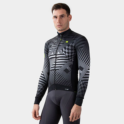 Ale Clothing Checker PR-S Long Sleeved Jersey