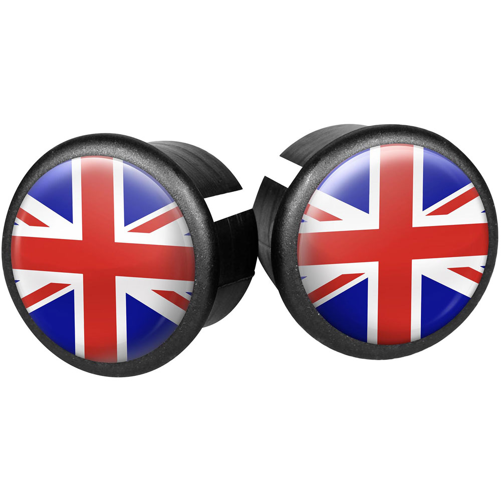 image 2 of Velox Pictured Bar End Plugs