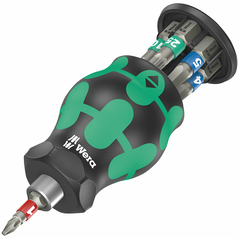 image 1 of Wera Tools Bicycle Set 11 Kraftform Kompakt Stubby Screwdriver Set 7pcs