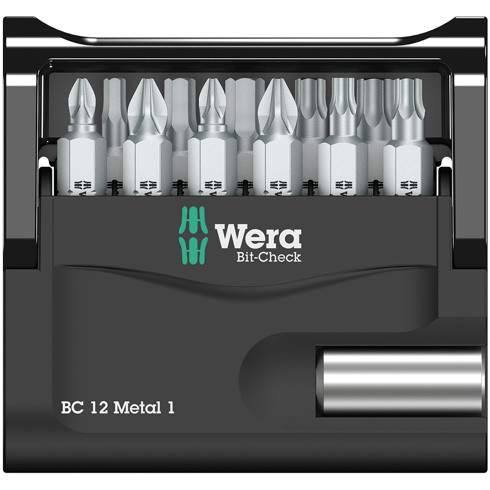 image 2 of Wera Tools Bit-Check 12 Metal 1