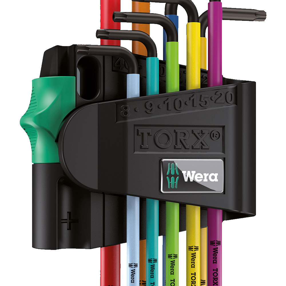 image 1 of Wera Tools 967 SPKL/9 SB Torx BO Multi BlackLaser L-Keys