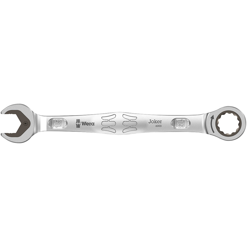 image 1 of Wera Tools 6000 Joker Ratcheting Combination Wrenches