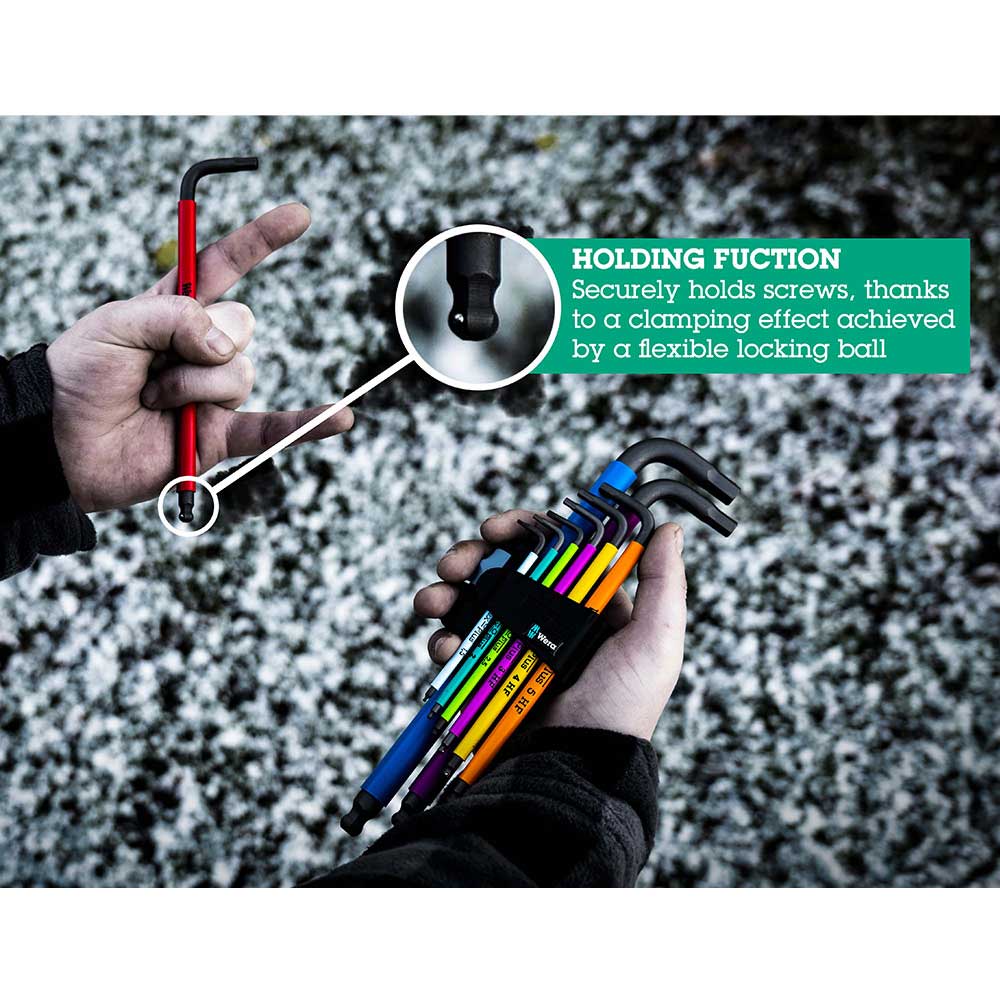 image 2 of Wera Tools 2067 TORX HF Screwdriver with Holding Function
