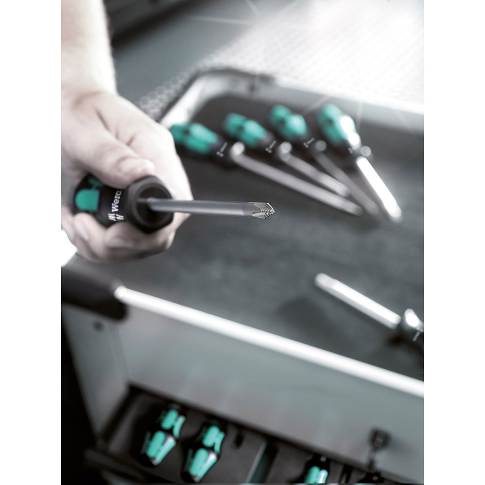 image 3 of Wera Tools 355PZ Screwdriver Kraftform Plus