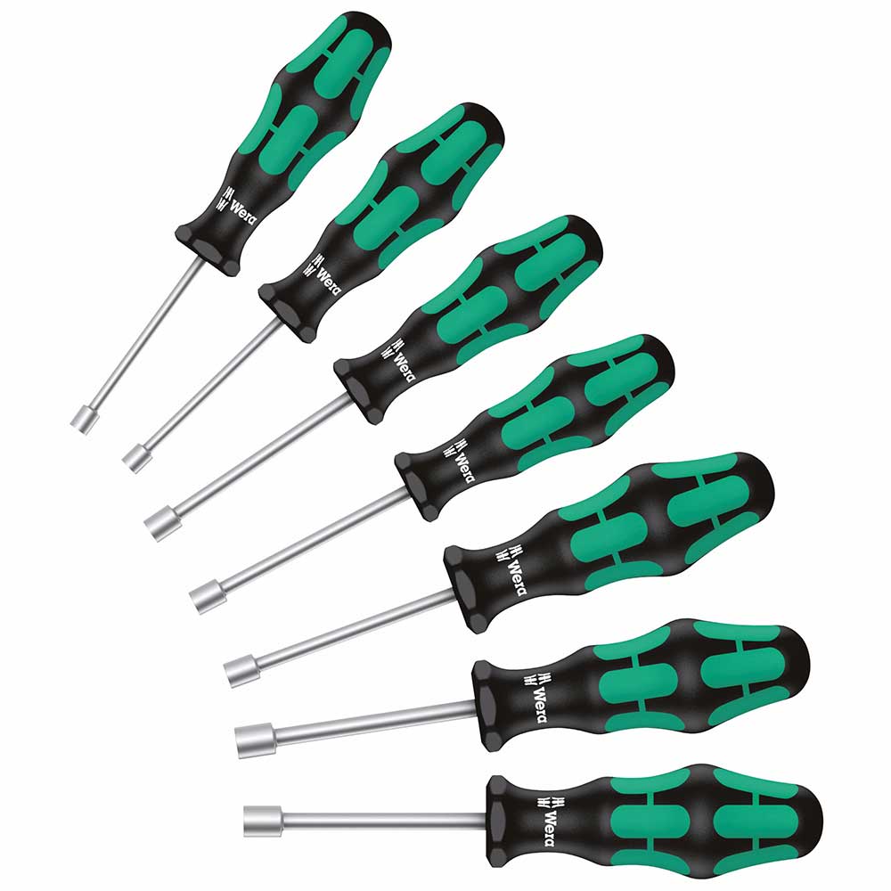 image 1 of Wera Tools 395 HO/7 SM Nutdriver Set