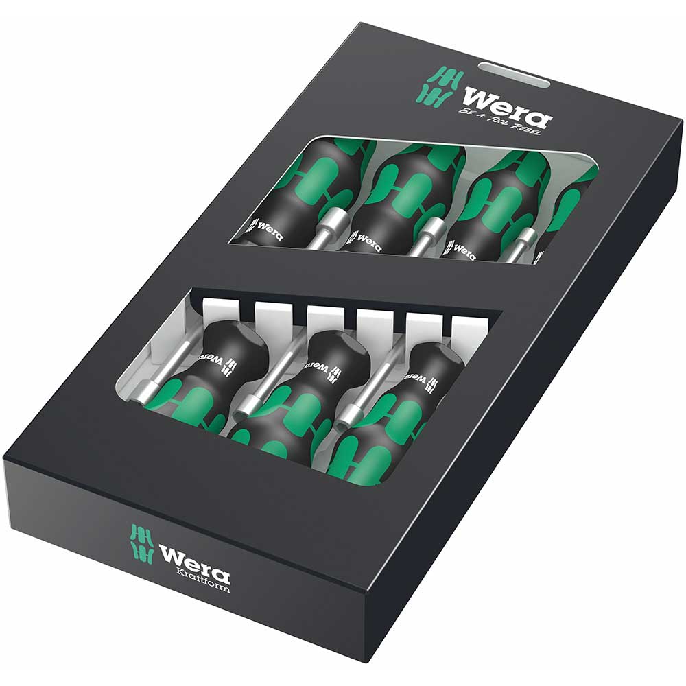 image 2 of Wera Tools 395 HO/7 SM Nutdriver Set