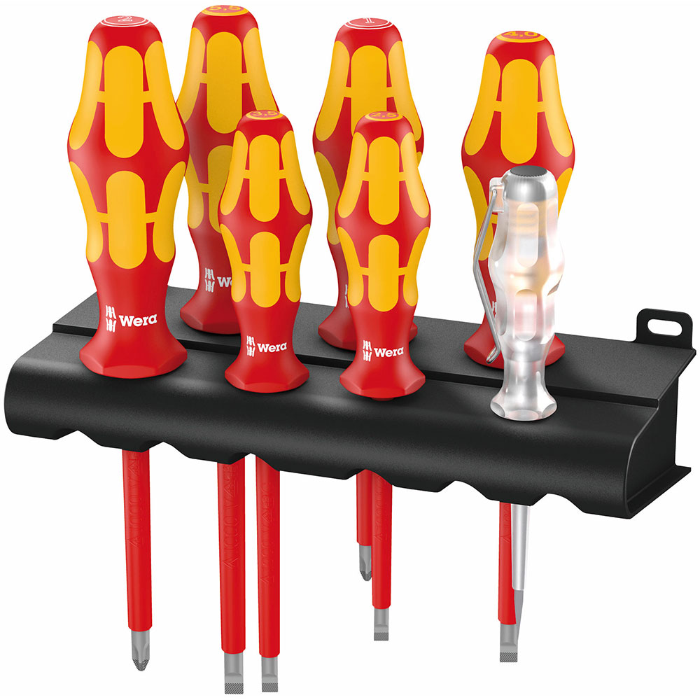 image 1 of Wera Tools Kraftform Plus Series 100 Screwdriver Rack