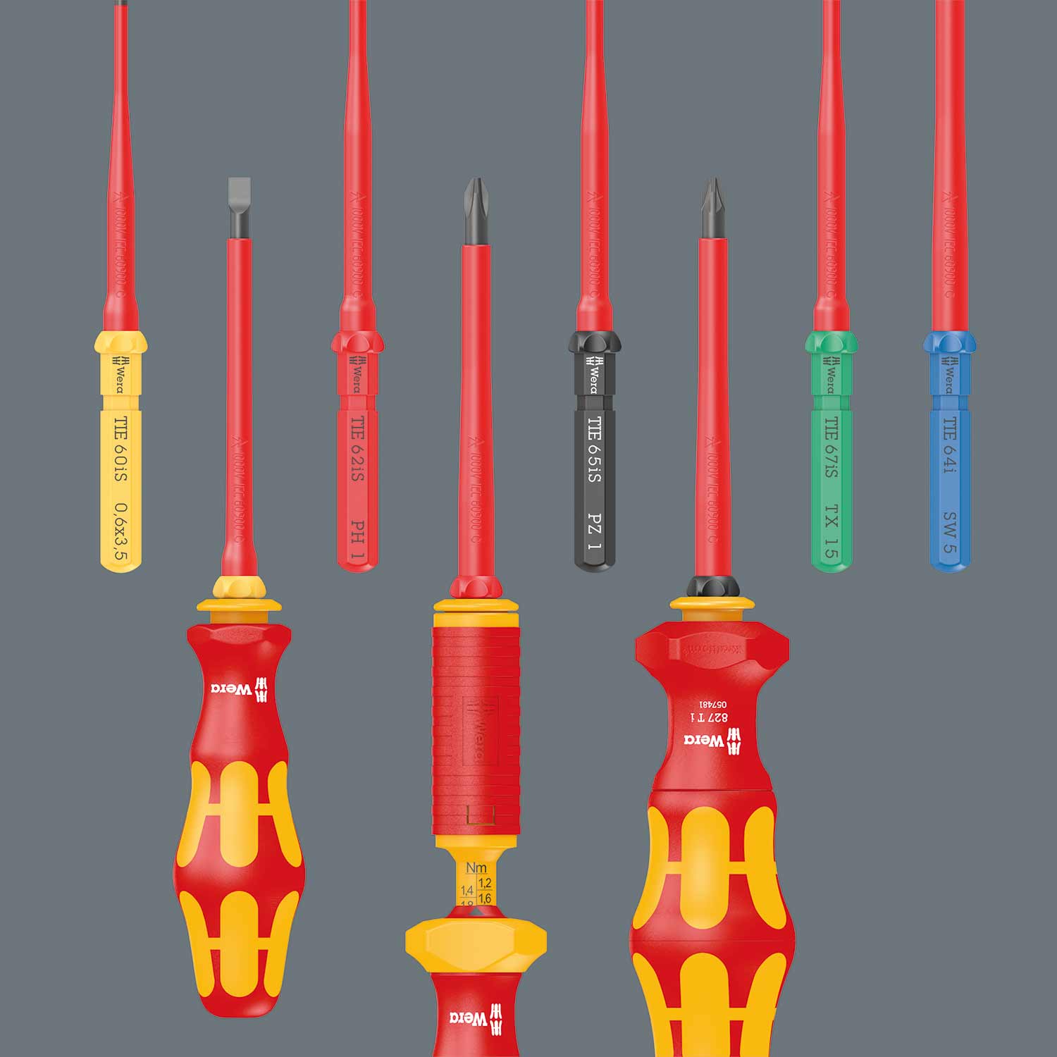 image 3 of Wera Tools Kraftform Kompakt VDE 7 Universal 1 Tool finder 7 Pcs