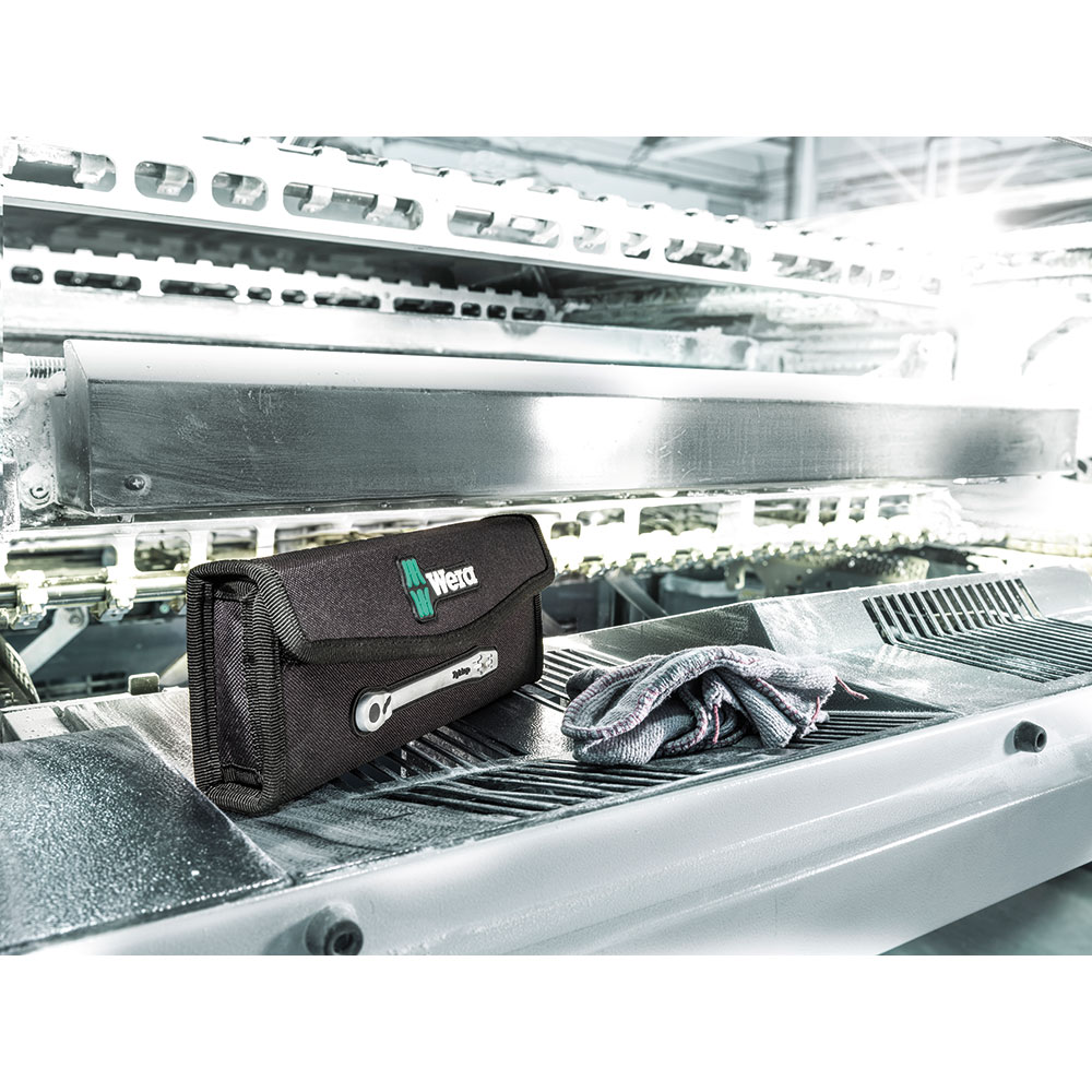 image 3 of Wera Tools 8100 SA 8 Zyklop Ratchet Set With Switch Lever 1/4