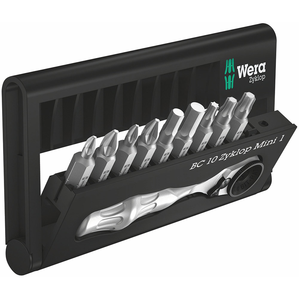 image 1 of Wera Tools Bit-Check 10 Zyklop Mini 1