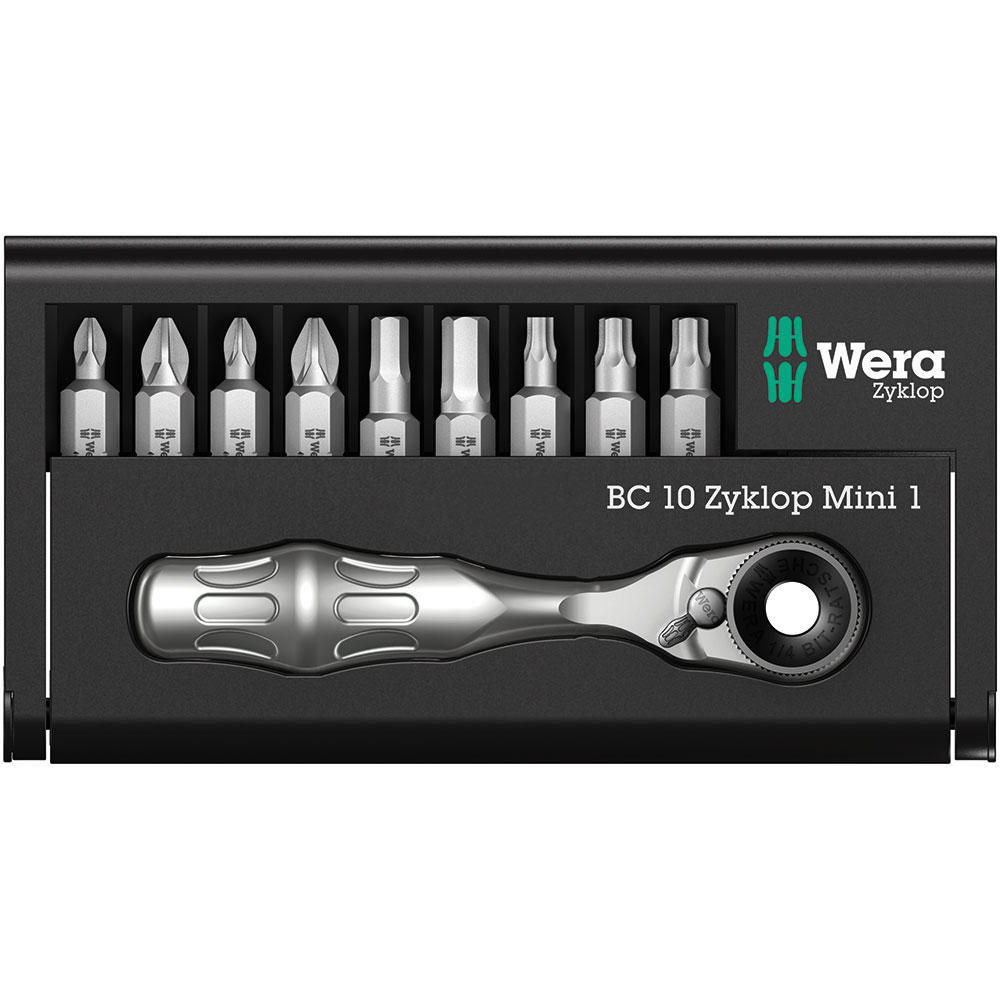 image 2 of Wera Tools Bit-Check 10 Zyklop Mini 1