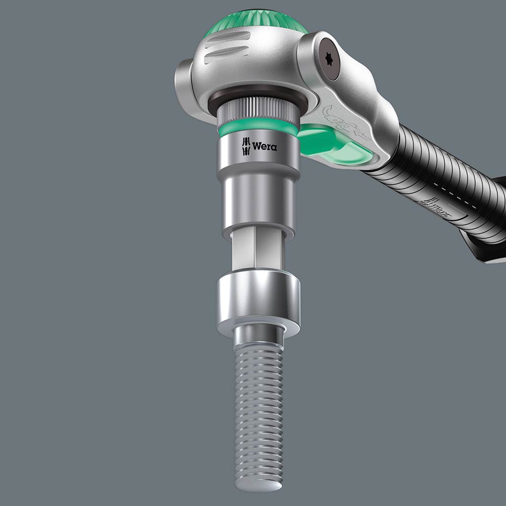 image 3 of Wera Tools Belt A 2 Zyklop In-Hex+ HF Bit Socket Set 1/4 8pc