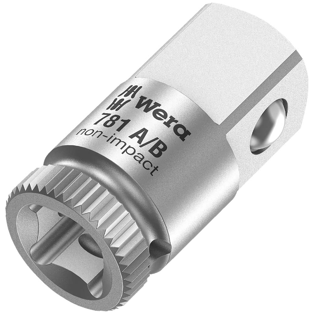 image 1 of Wera Tools 781 A/B 1/4" To 3/8" Square Adaptor