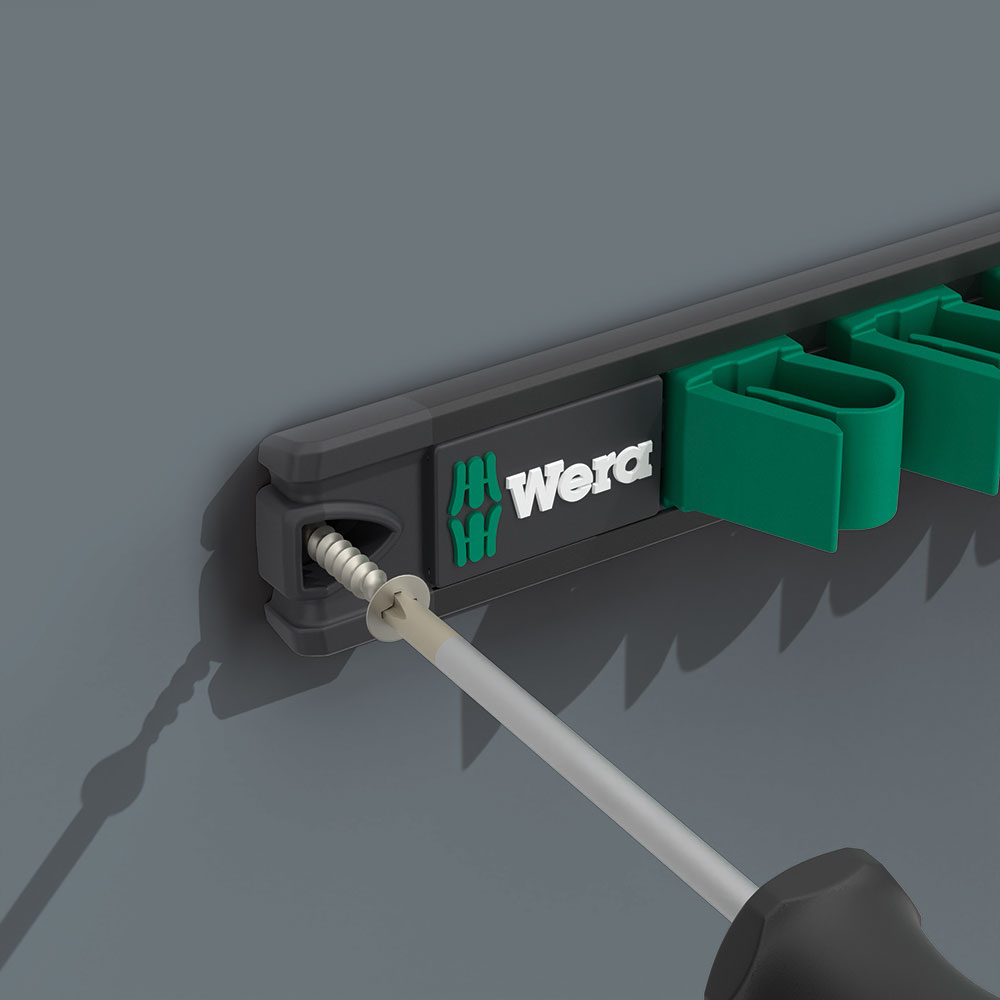 image 2 of Wera Tools 9610 Joker Mag Rail 11pc Empty