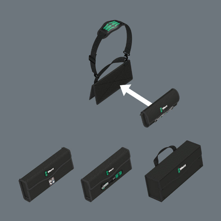 image 2 of Wera Tools Wera 2go 5 Tool Carrier