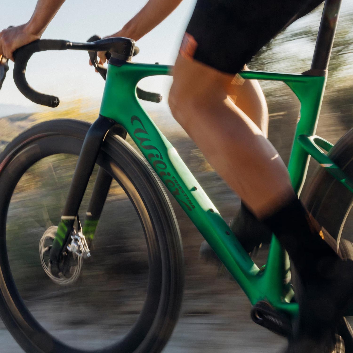 image 7 of Wilier Rave SLR ID2 Force E1 Pixel Green Bike