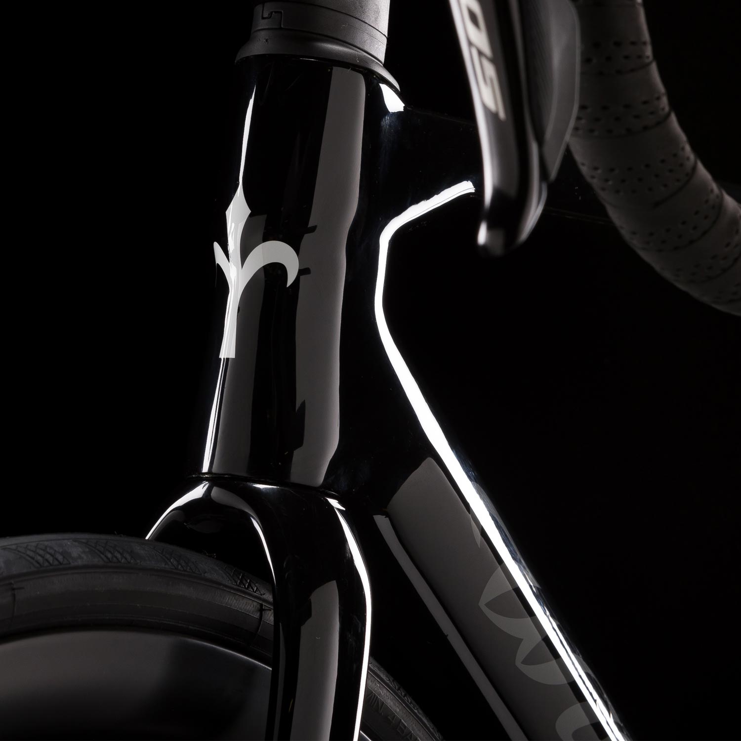 image 4 of Wilier Garda Black/Grey Frameset