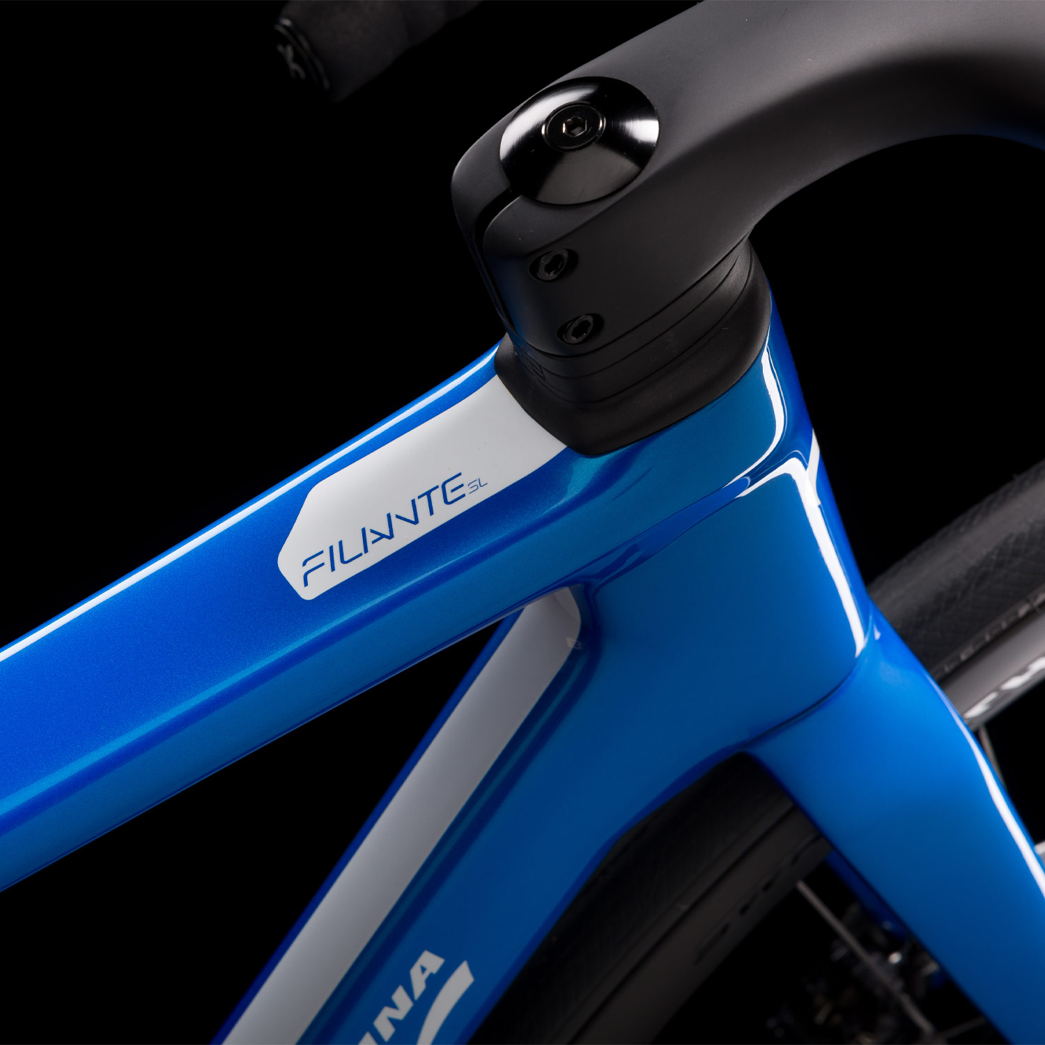 image 3 of Wilier Filante SL Blue Gloss Frameset