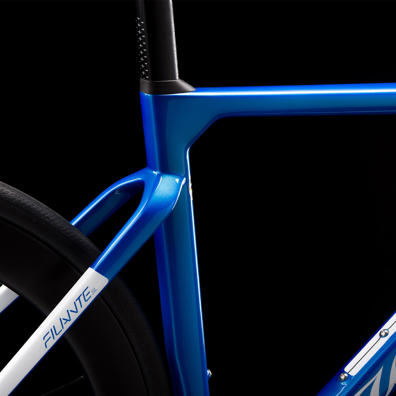 image 4 of Wilier Filante SL Blue Gloss Frameset