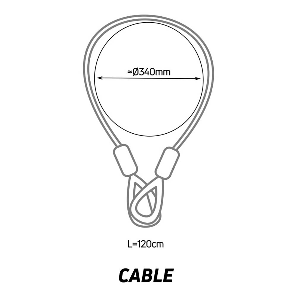 image 2 of Zefal K-Traz Cable Lock